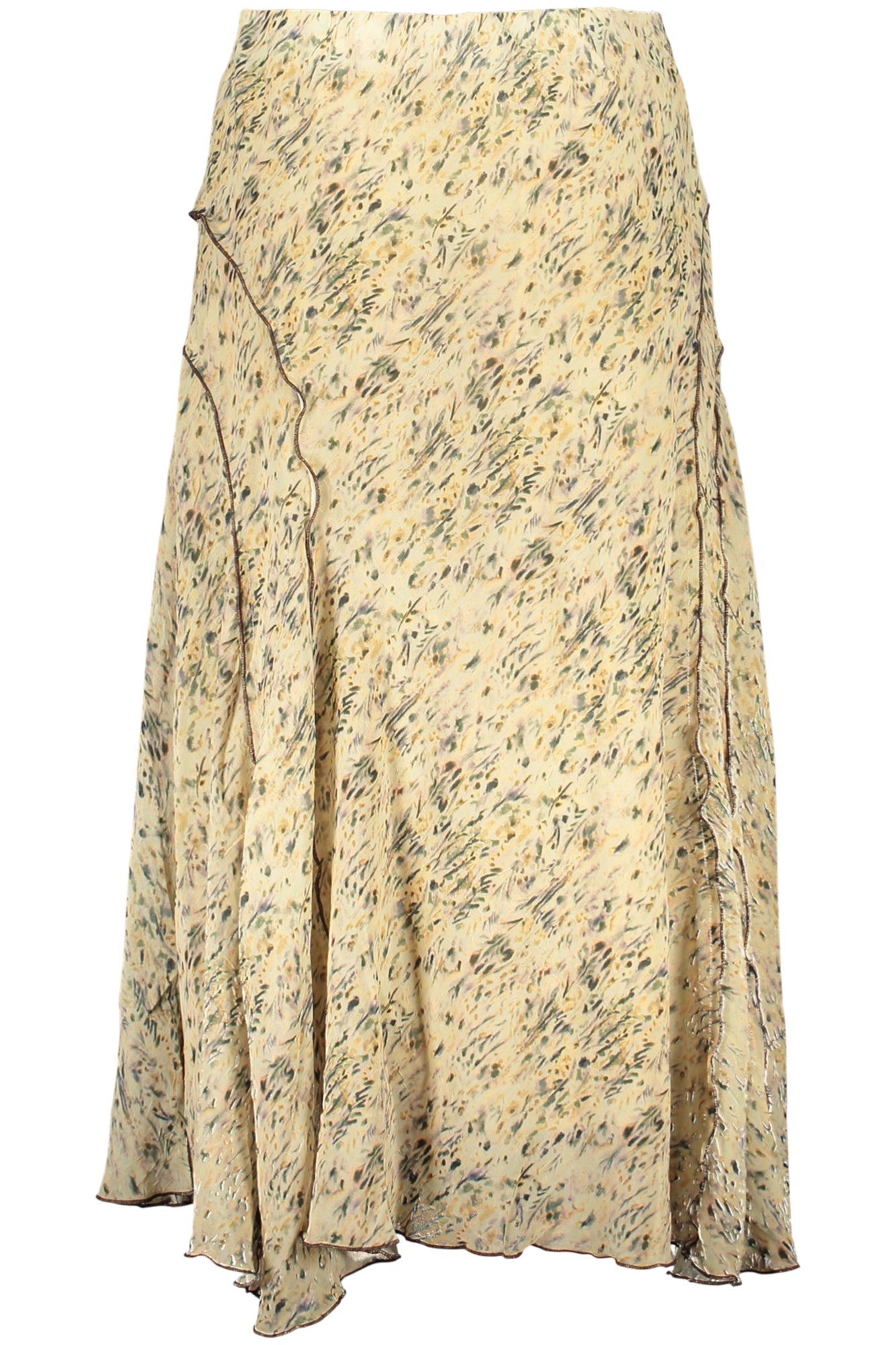 DESIGUAL GONNA LUNGA DONNA BEIGE - Grandi Firme Lab