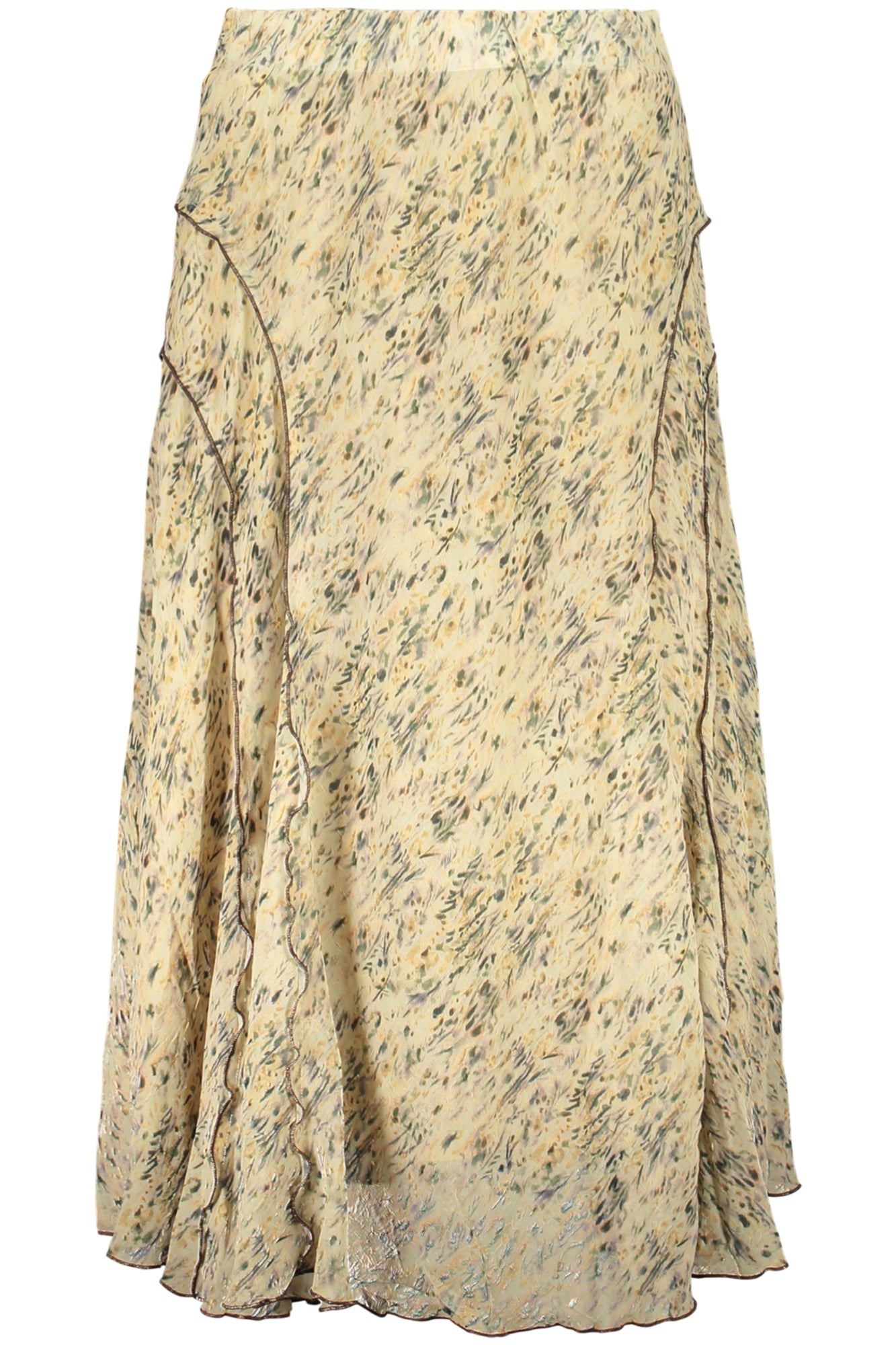 DESIGUAL GONNA LUNGA DONNA BEIGE - Grandi Firme Lab