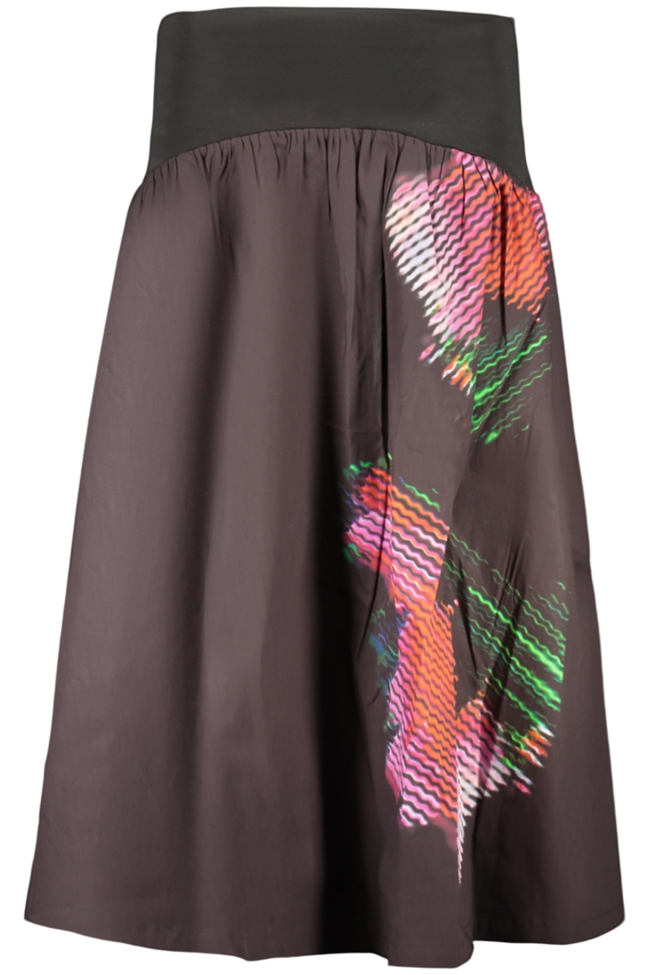 DESIGUAL GONNA LUNGA DONNA NERO - Grandi Firme Lab