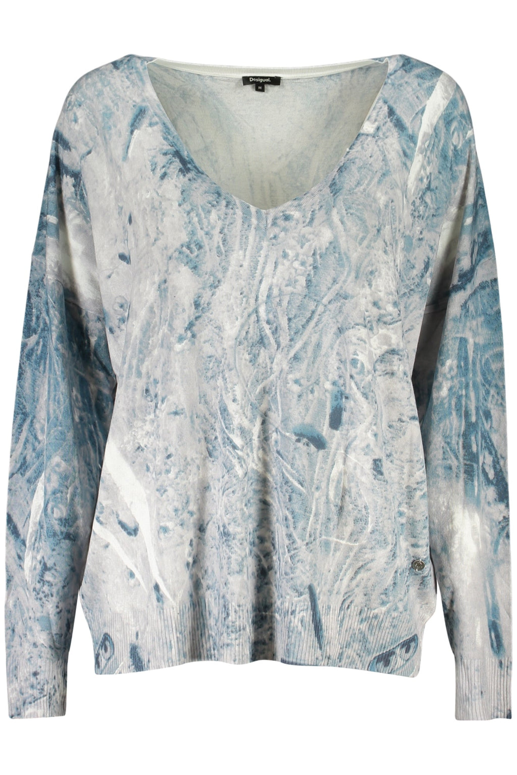 DESIGUAL MAGLIA DONNA AZZURRO - Grandi Firme Lab