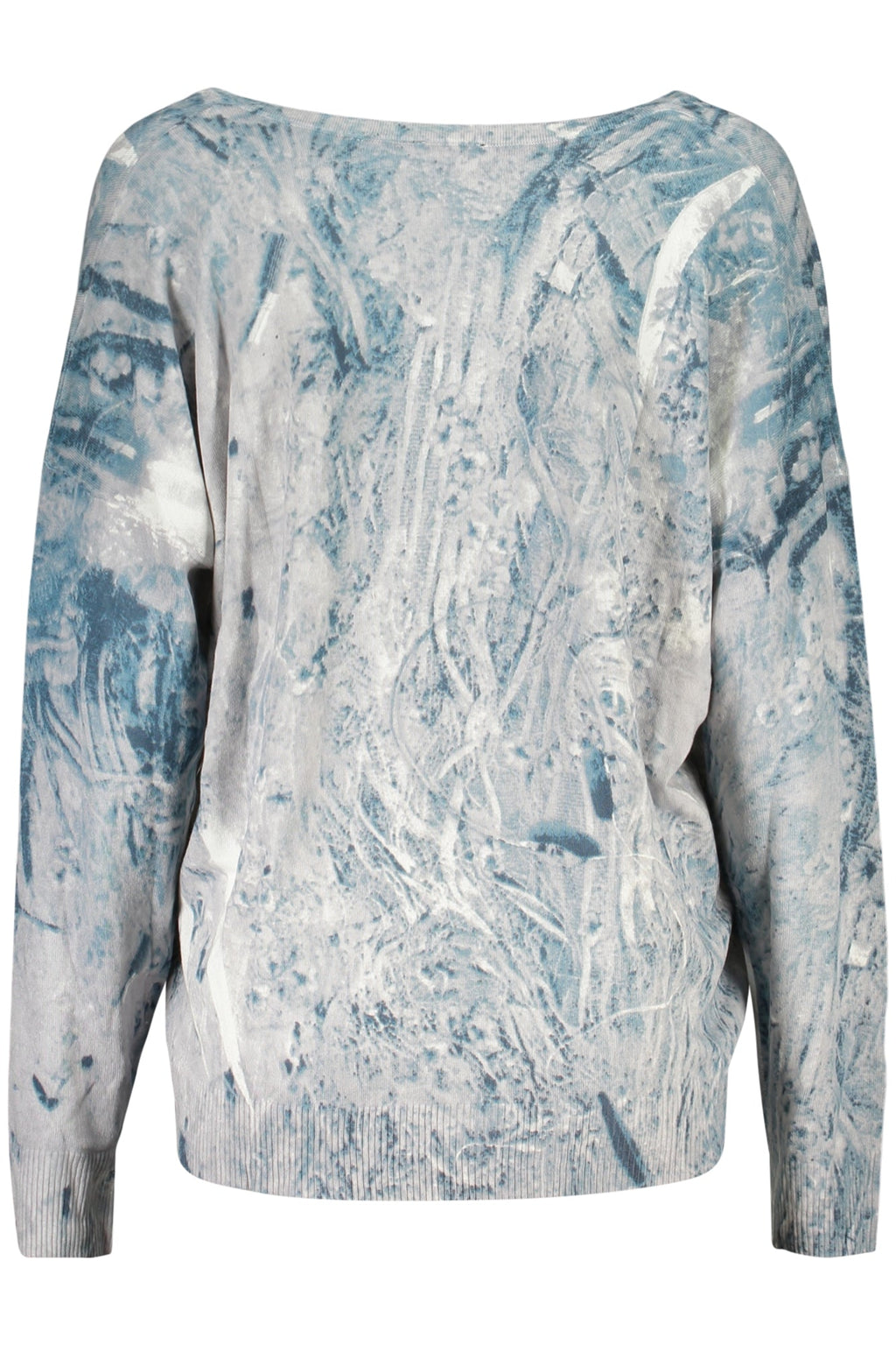 DESIGUAL MAGLIA DONNA AZZURRO - Grandi Firme Lab
