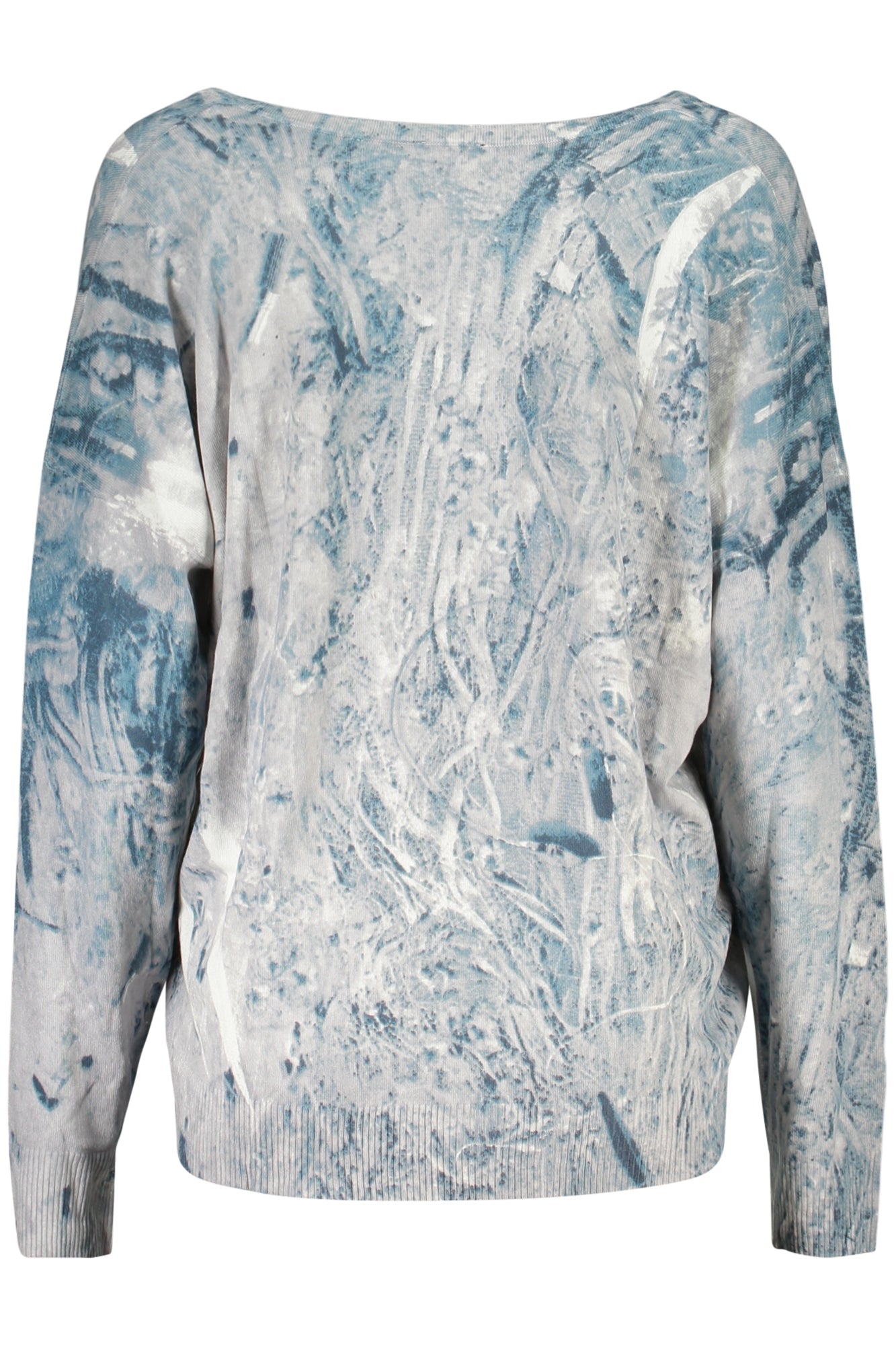 DESIGUAL MAGLIA DONNA AZZURRO - Grandi Firme Lab