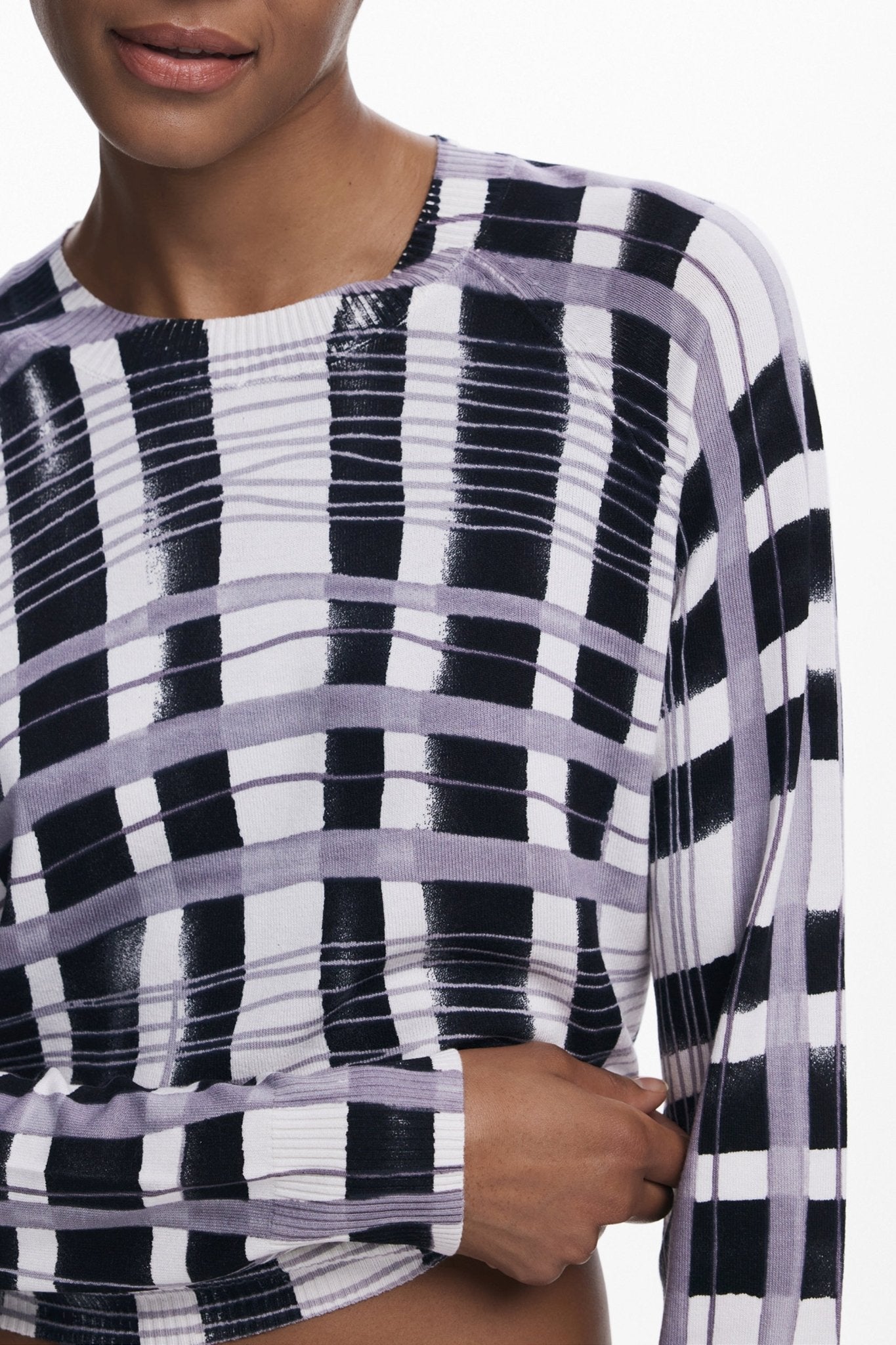 DESIGUAL MAGLIA DONNA BIANCO - Grandi Firme Lab