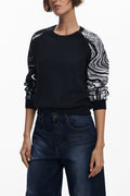 DESIGUAL MAGLIA DONNA NERO - Grandi Firme Lab