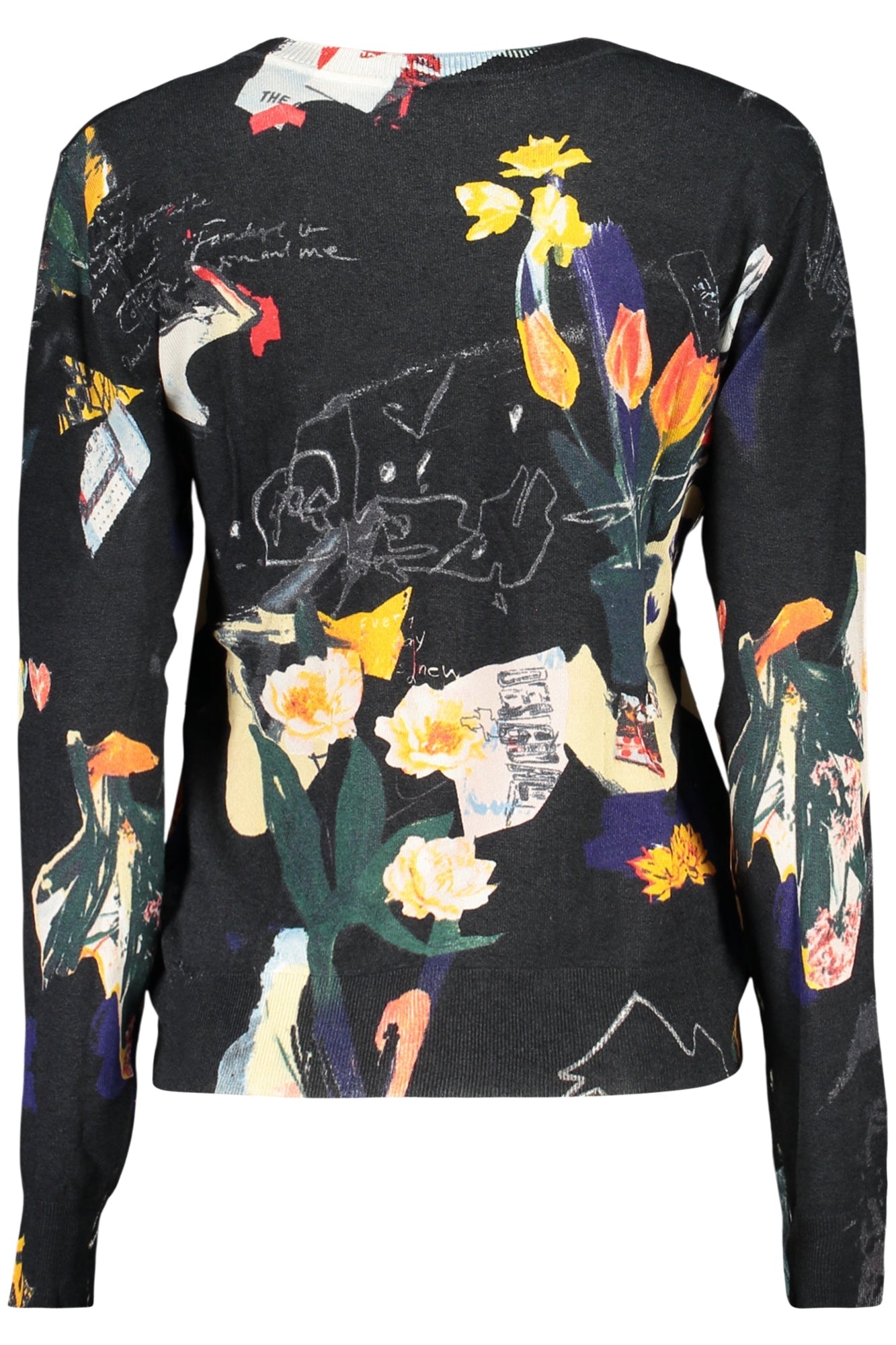 DESIGUAL MAGLIA DONNA NERO - Grandi Firme Lab