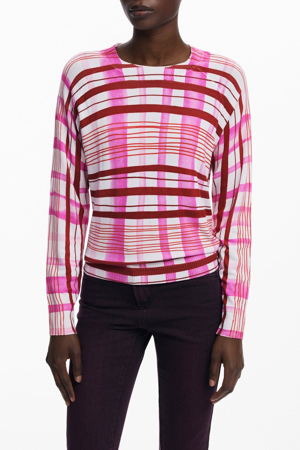 DESIGUAL MAGLIA DONNA ROSA - Grandi Firme Lab