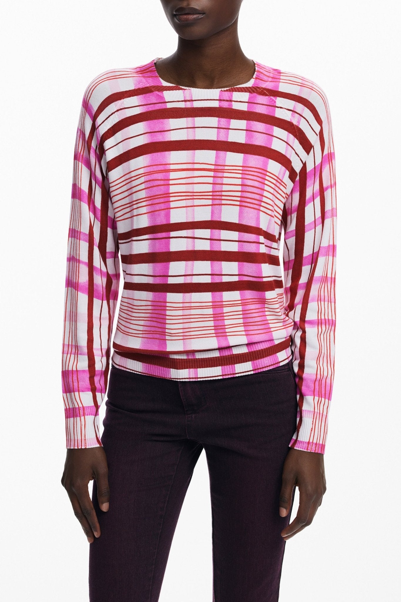 DESIGUAL MAGLIA DONNA ROSA - Grandi Firme Lab