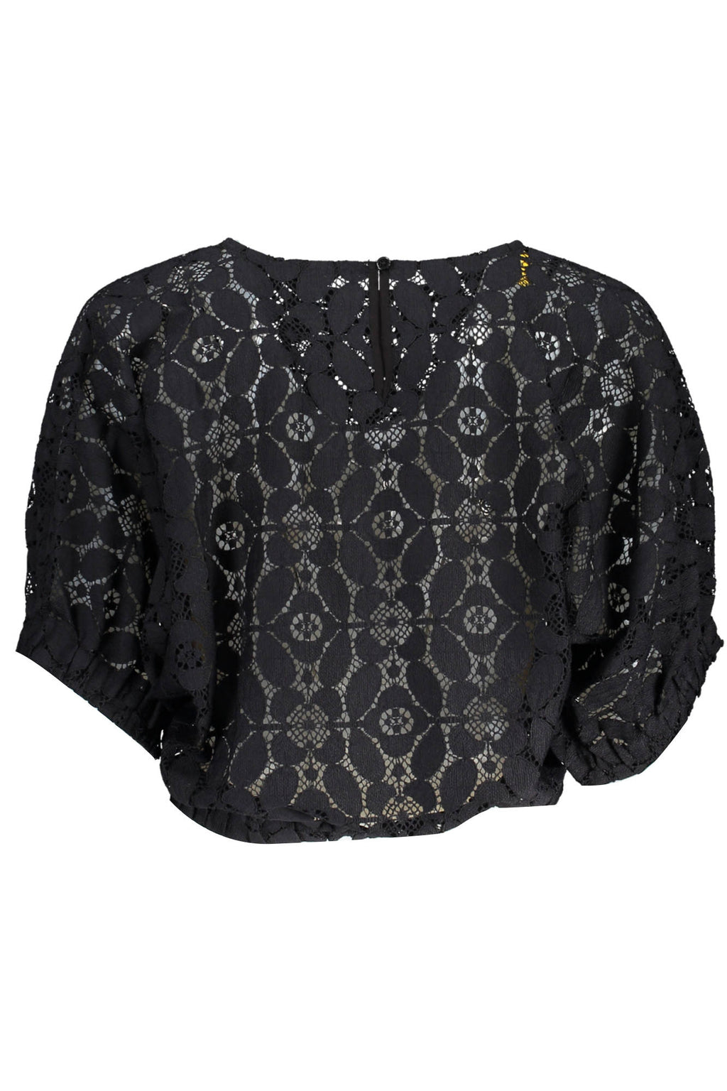 DESIGUAL T-SHIRT MANICHE CORTE DONNA NERO - Grandi Firme Lab