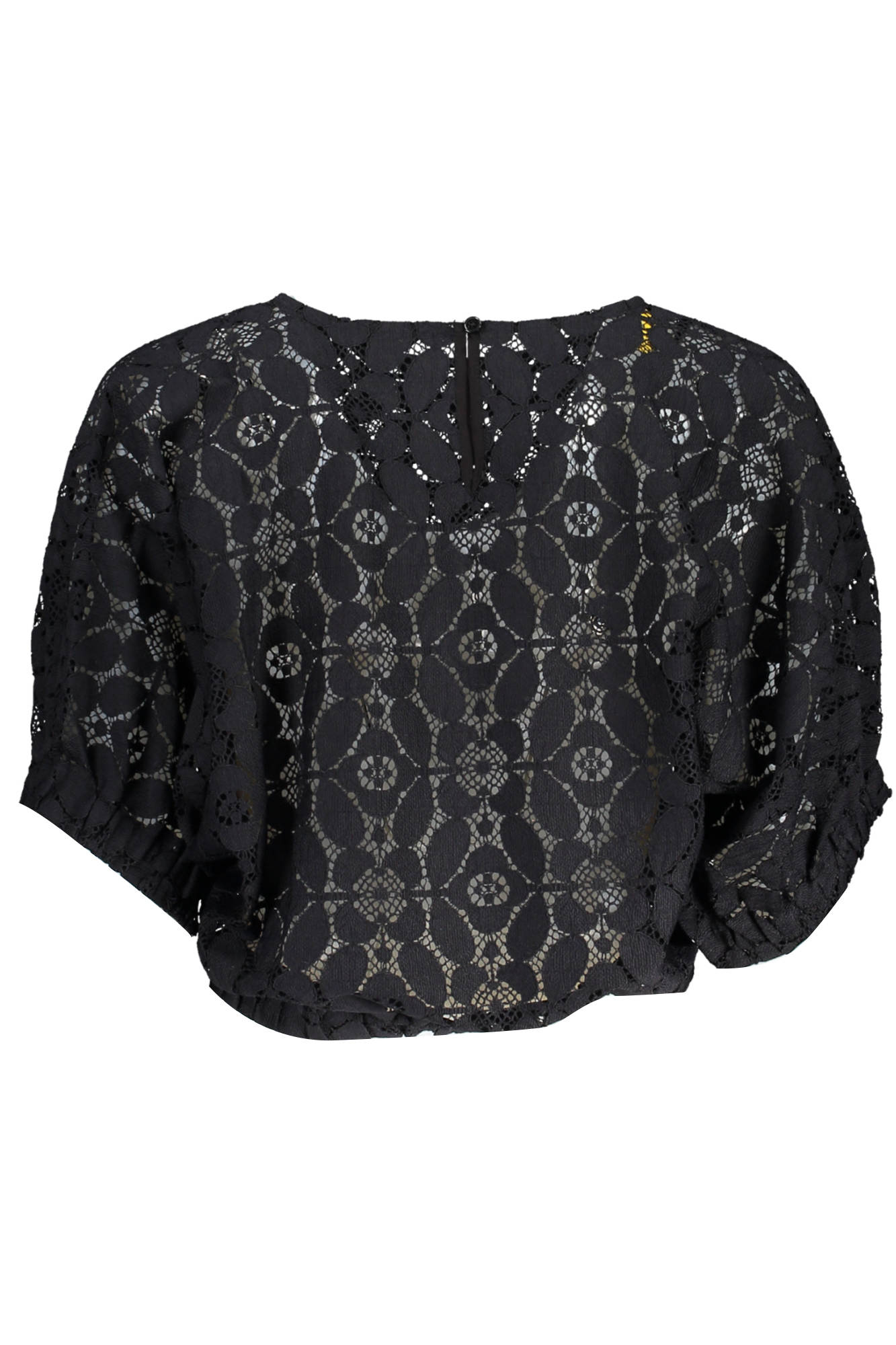DESIGUAL T-SHIRT MANICHE CORTE DONNA NERO - Grandi Firme Lab