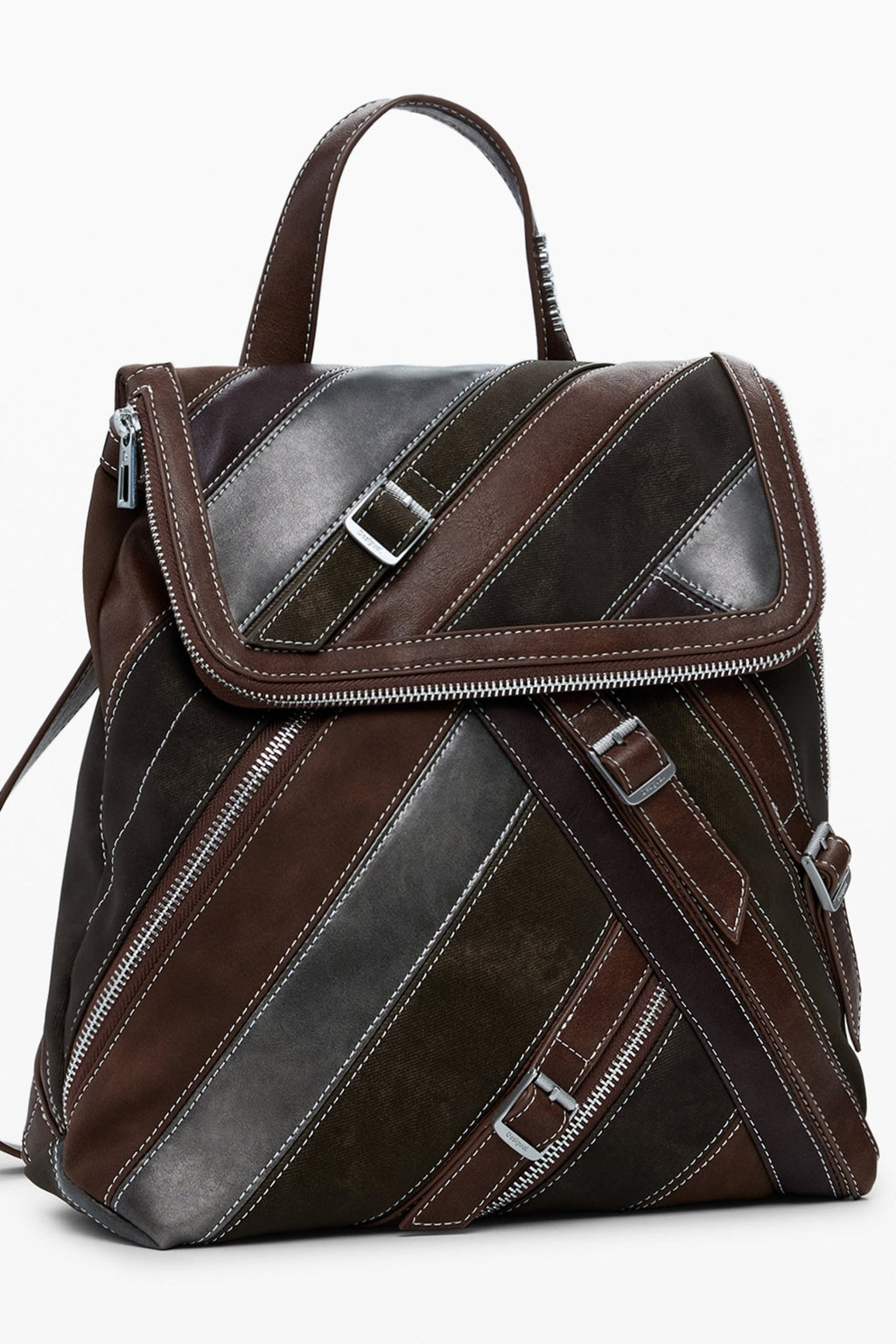 DESIGUAL ZAINO DONNA MARRONE - Grandi Firme Lab