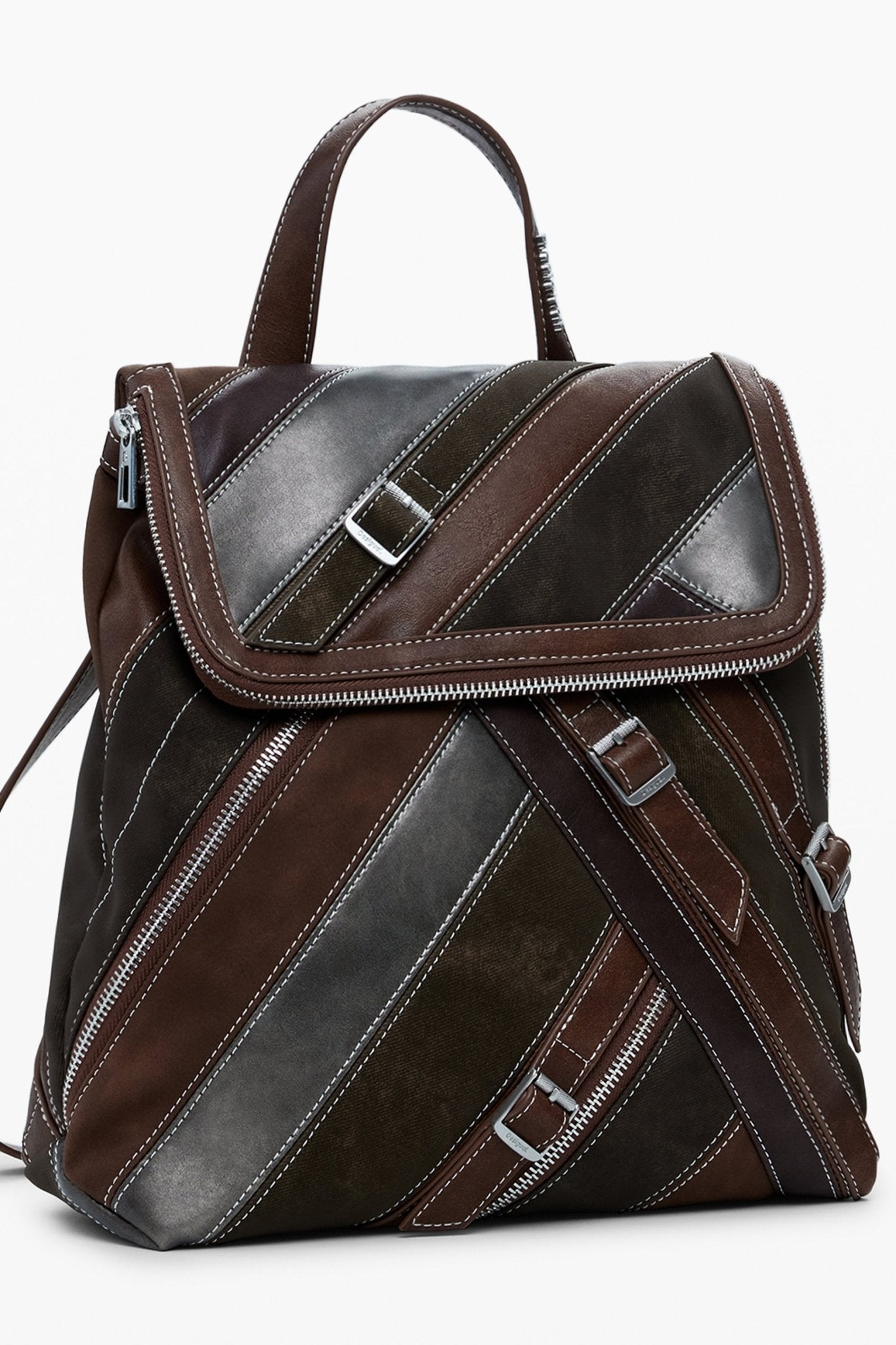 DESIGUAL ZAINO DONNA MARRONE - Grandi Firme Lab