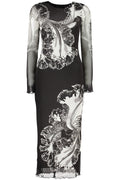 DESIGUAL ABITO LUNGO DONNA NERO
