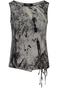 DESIGUAL CANOTTA DONNA NERO