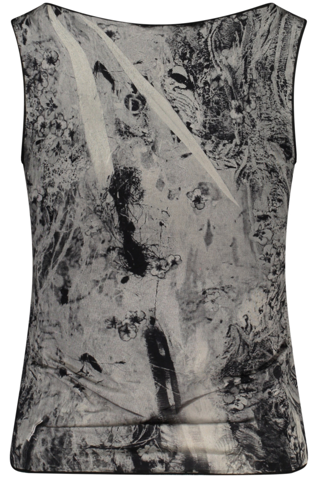 DESIGUAL CANOTTA DONNA NERO