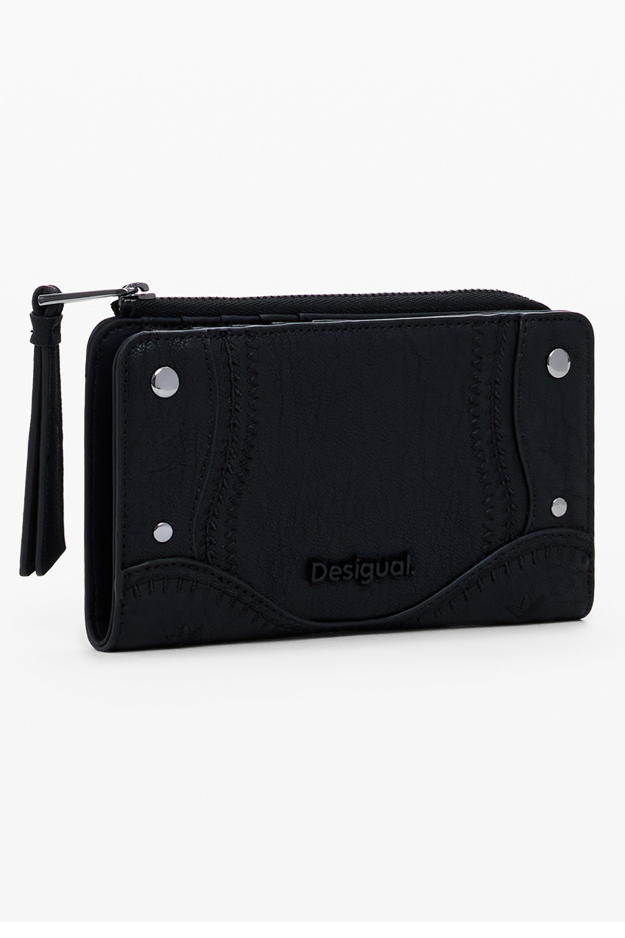 DESIGUAL PORTAFOGLIO DONNA NERO