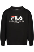 FILA FELPA SENZA ZIP BAMBINA NERO - Grandi Firme Lab