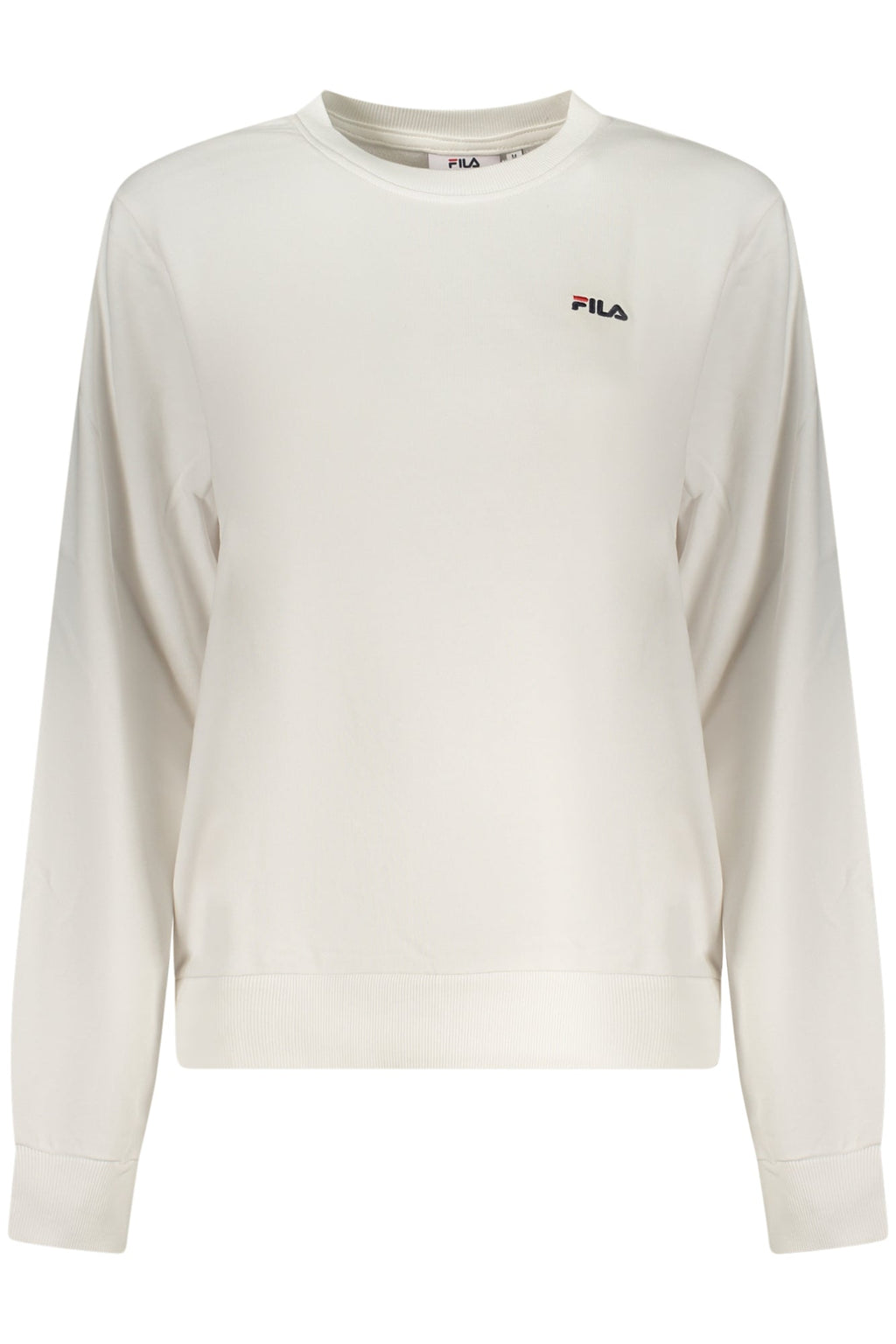 FILA FELPA SENZA ZIP DONNA BIANCO - Grandi Firme Lab