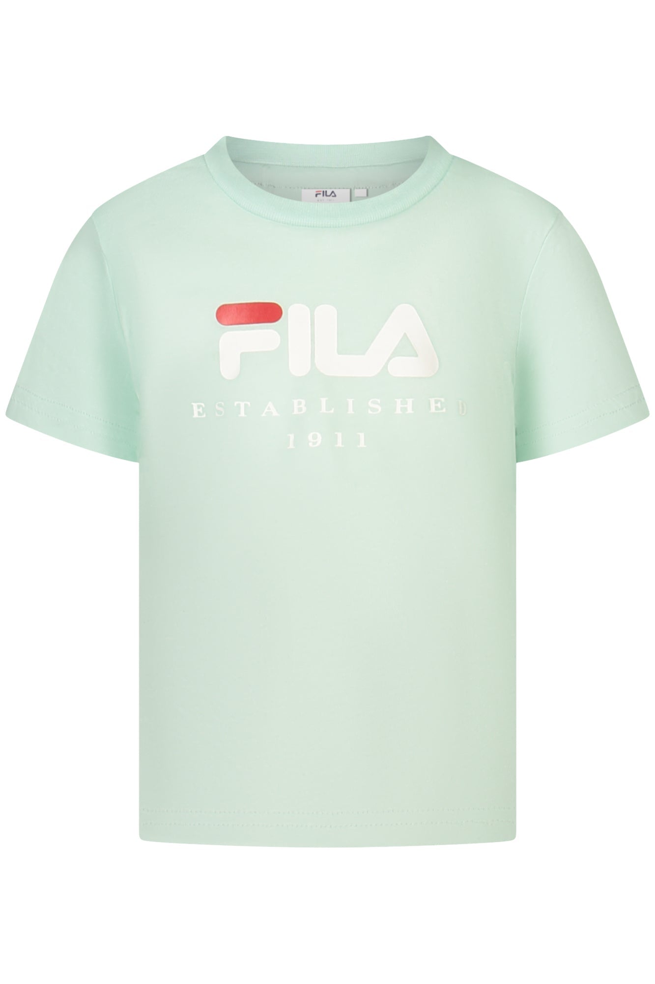 FILA T-SHIRT MANICHE CORTE BAMBINA VERDE - Grandi Firme Lab
