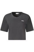 FILA T - SHIRT MANICHE CORTE DONNA NERO - Grandi Firme Lab