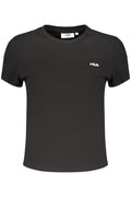 FILA T - SHIRT MANICHE CORTE DONNA NERO - Grandi Firme Lab