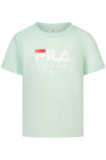 FILA T-SHIRT MANCHES COURTES FILLETTE VERT