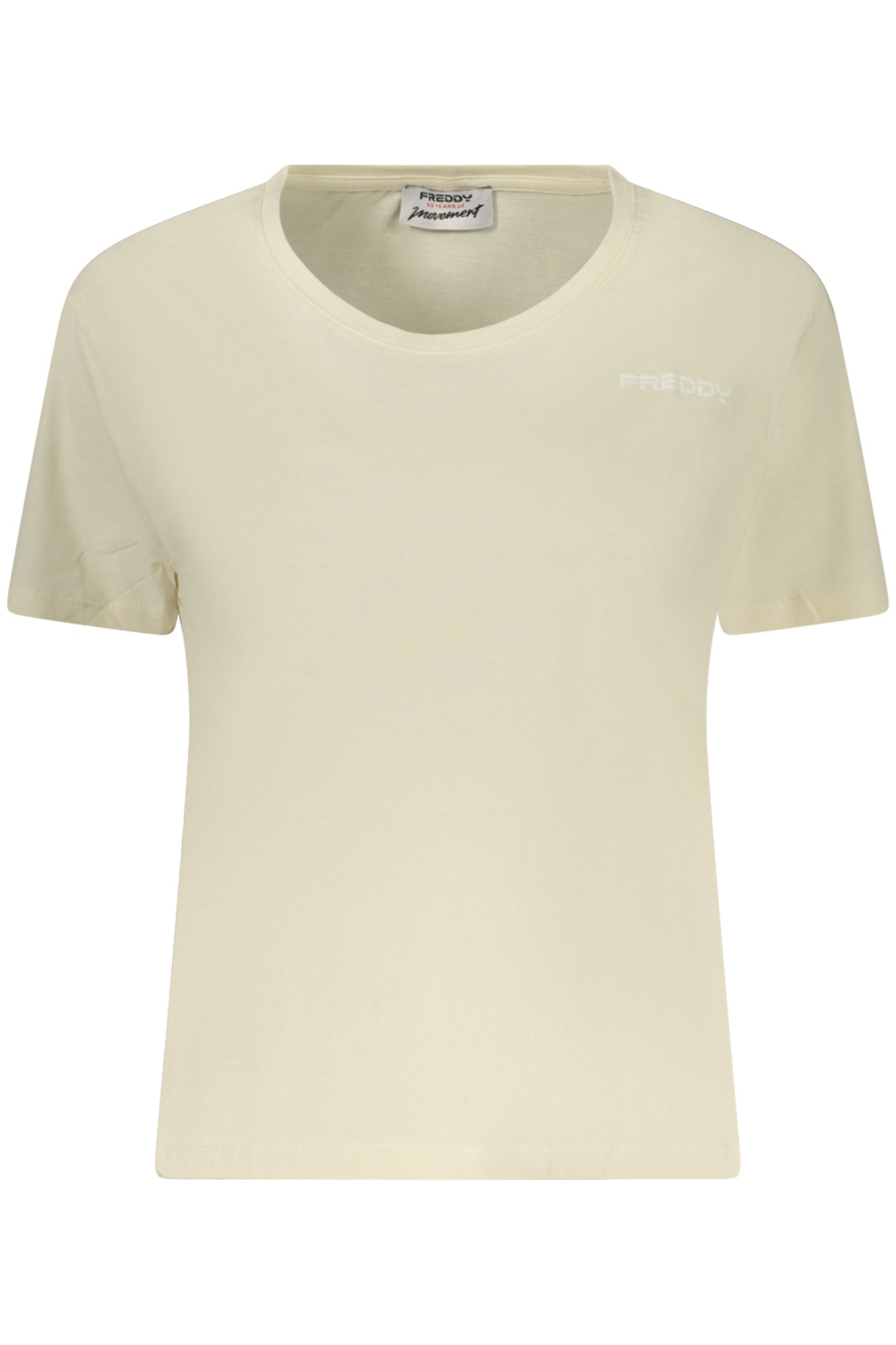 FREDDY T-SHIRT MANICHE CORTE DONNA BEIGE - Grandi Firme Lab