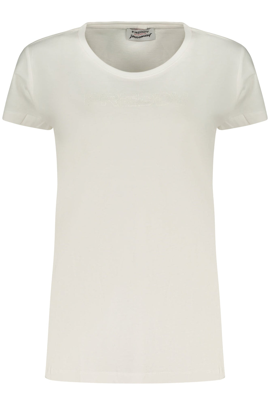 FREDDY T-SHIRT MANICHE CORTE DONNA BIANCO - Grandi Firme Lab