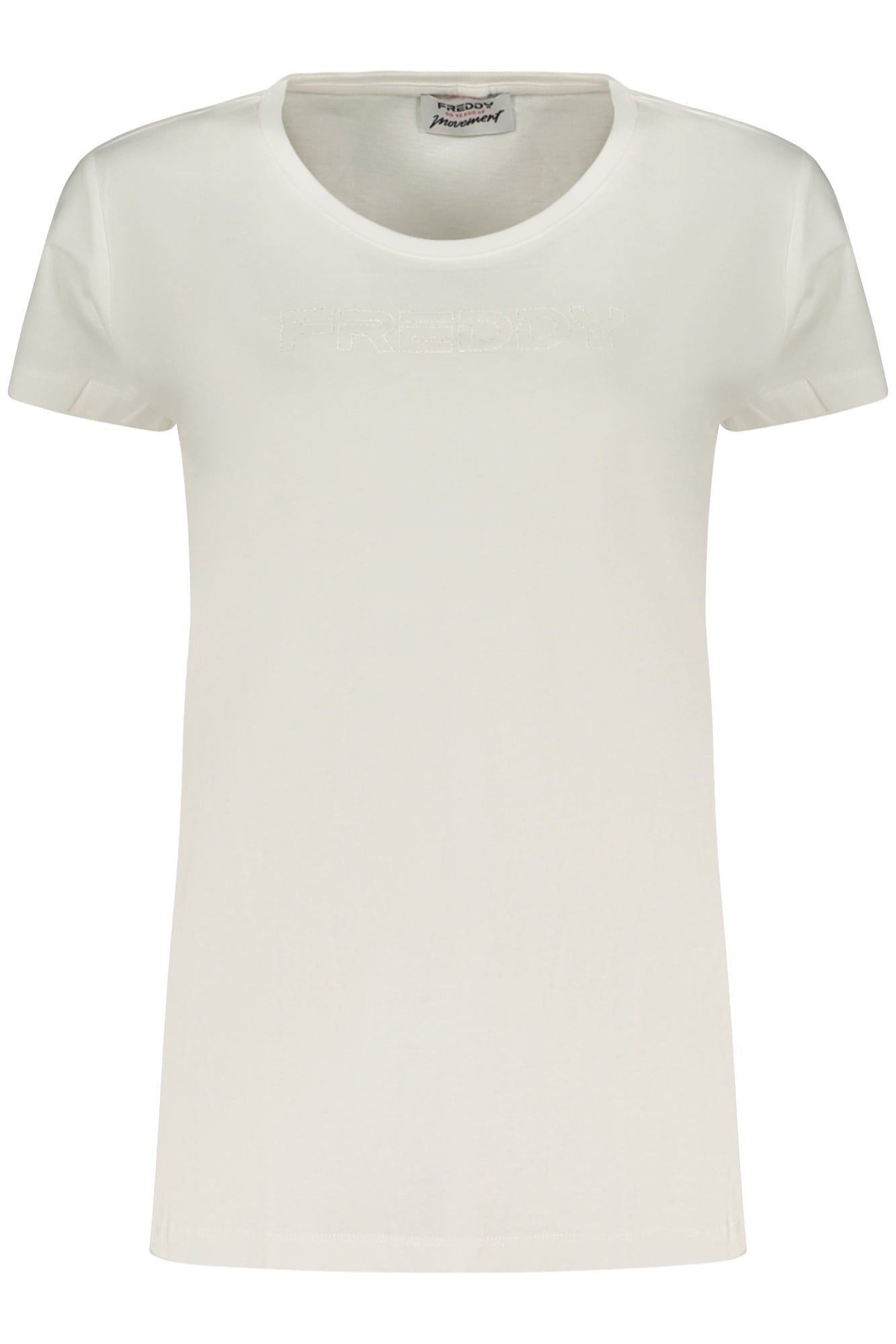 FREDDY T-SHIRT MANICHE CORTE DONNA BIANCO - Grandi Firme Lab