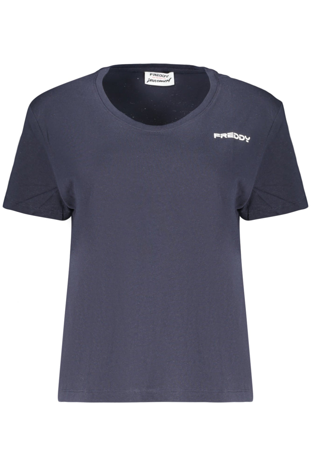 FREDDY T-SHIRT MANICHE CORTE DONNA BLU - Grandi Firme Lab
