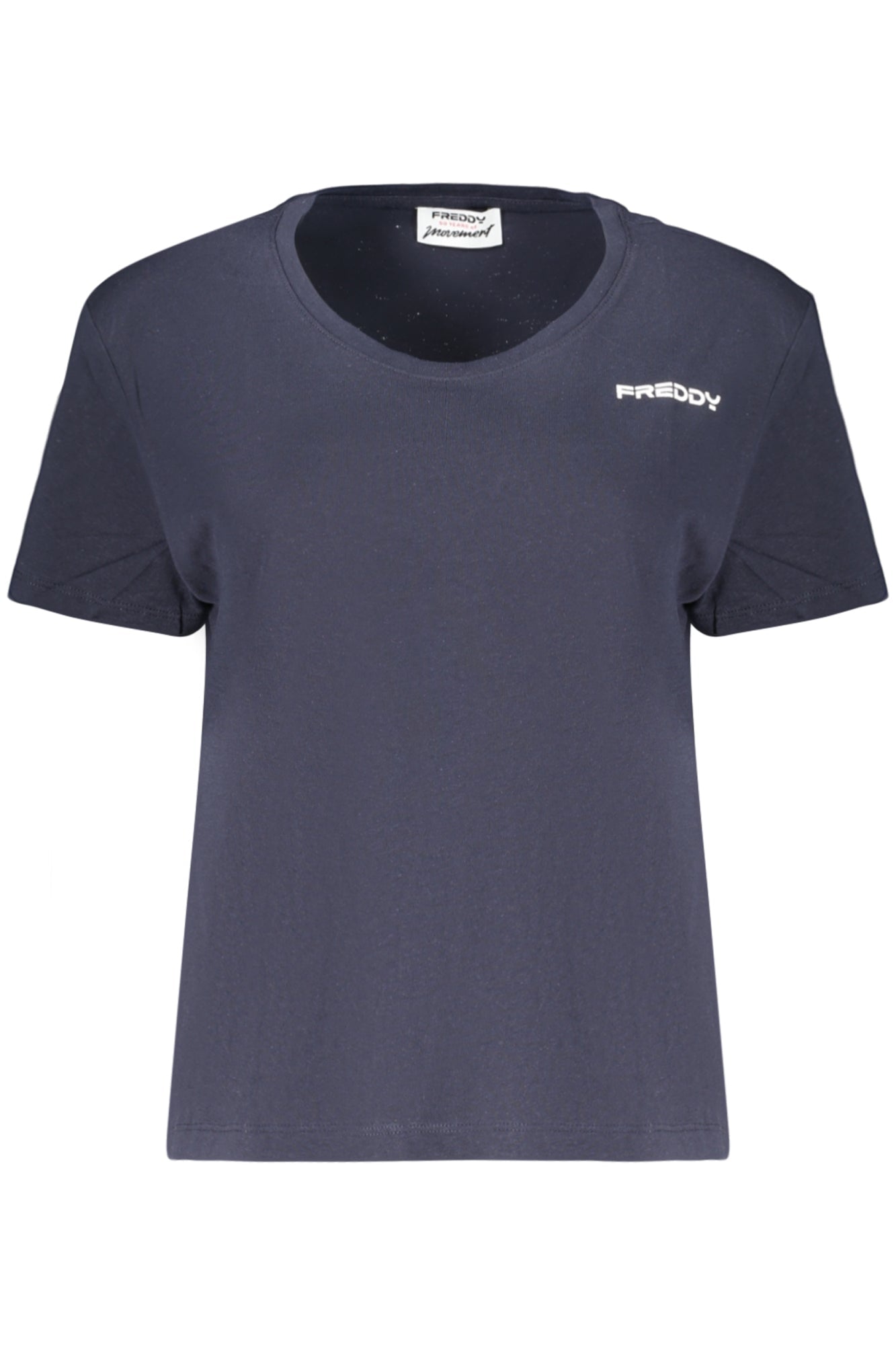 FREDDY T-SHIRT MANICHE CORTE DONNA BLU - Grandi Firme Lab