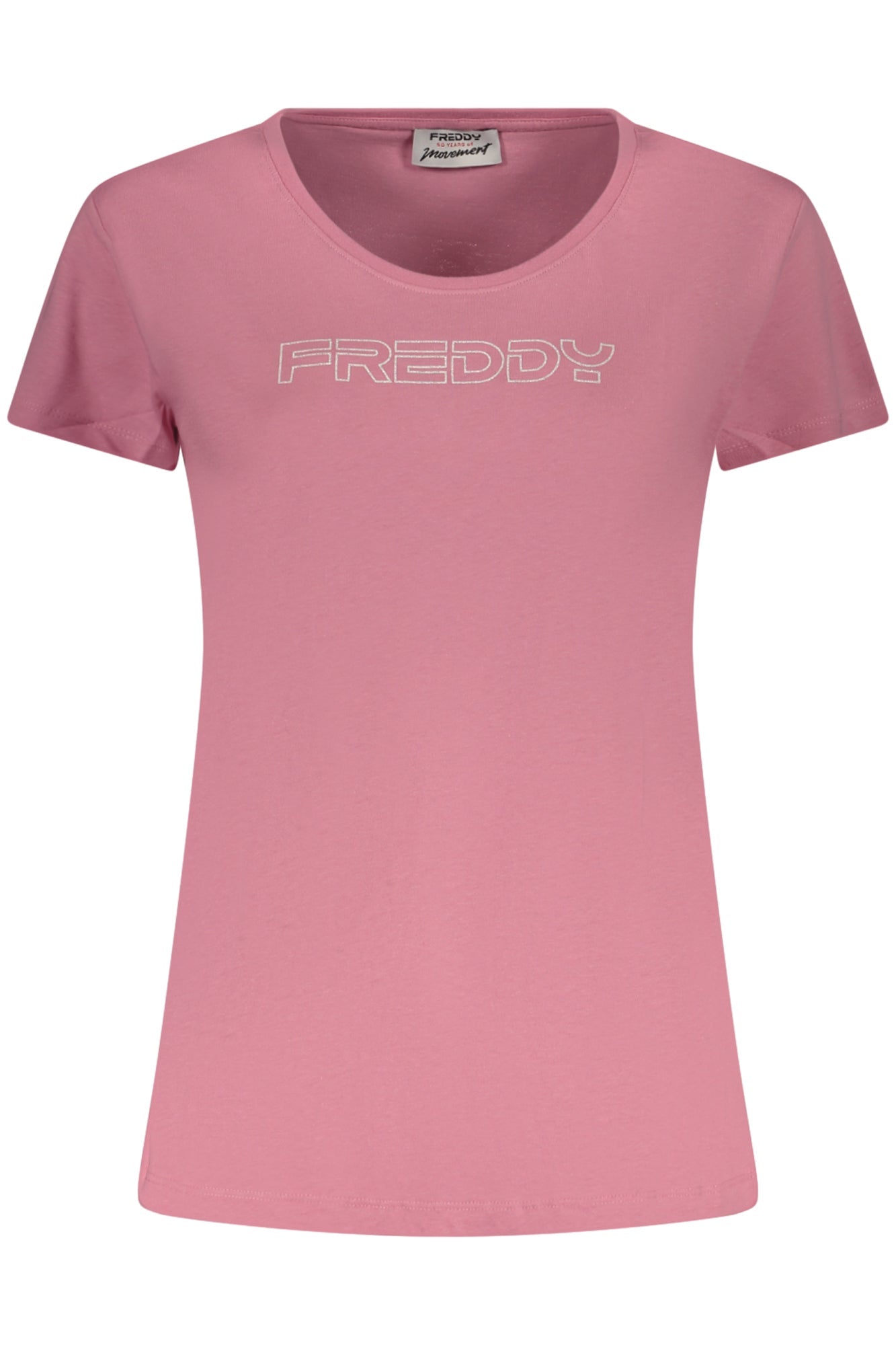 FREDDY T-SHIRT MANICHE CORTE DONNA ROSA - Grandi Firme Lab