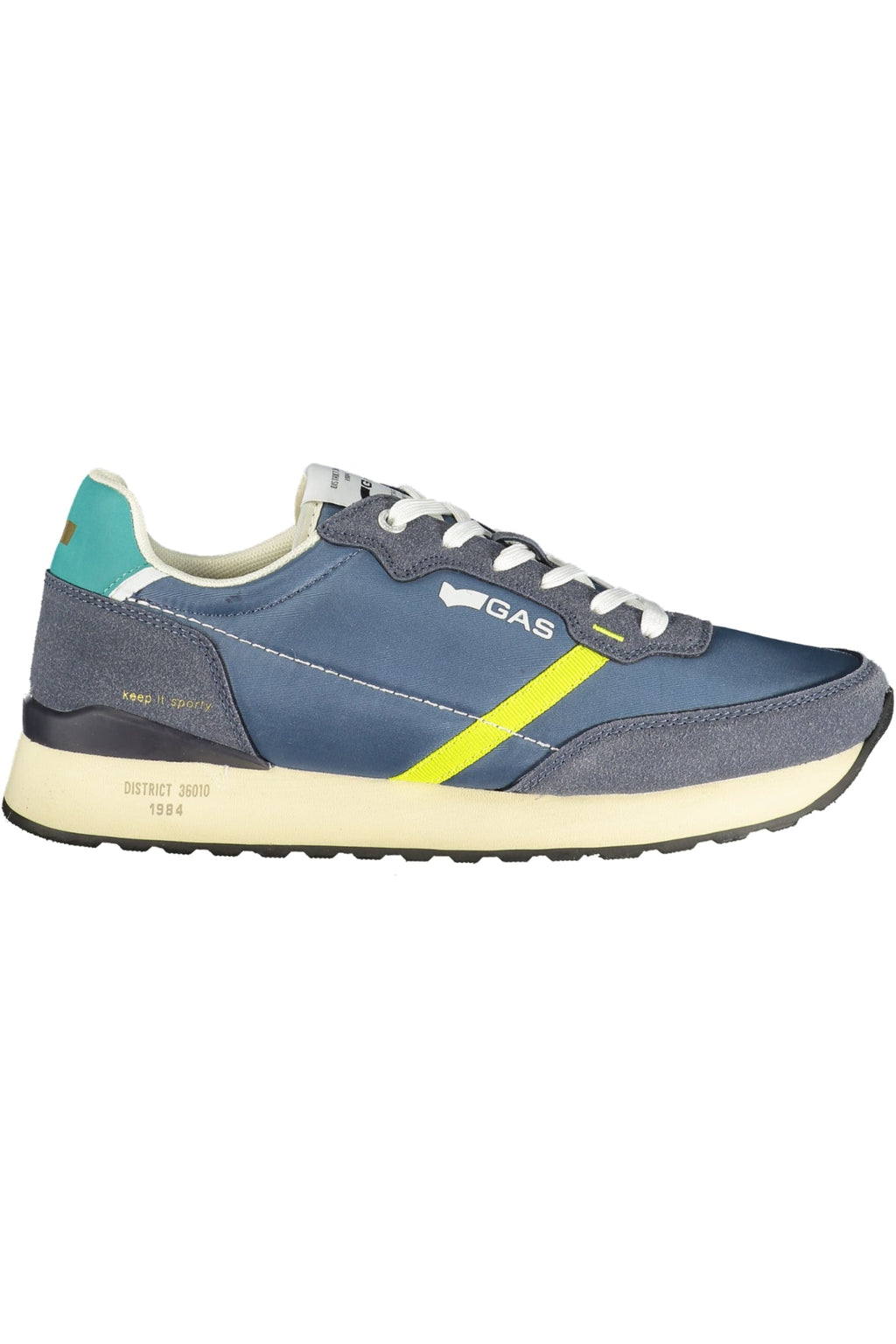GAS CALZATURA SPORTIVA UOMO BLU - Grandi Firme Lab