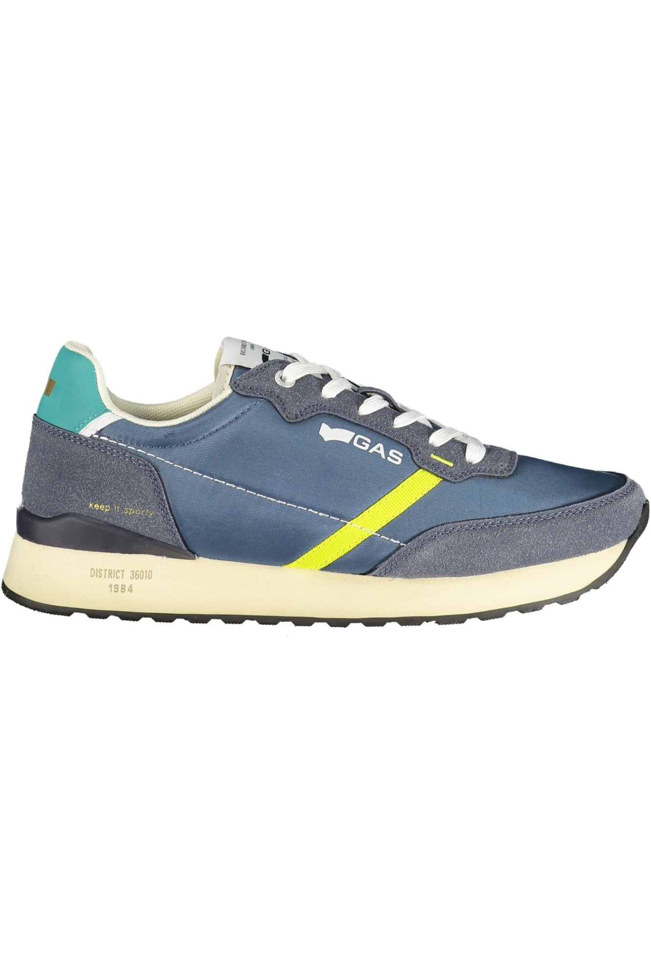 GAS CALZATURA SPORTIVA UOMO BLU - Grandi Firme Lab