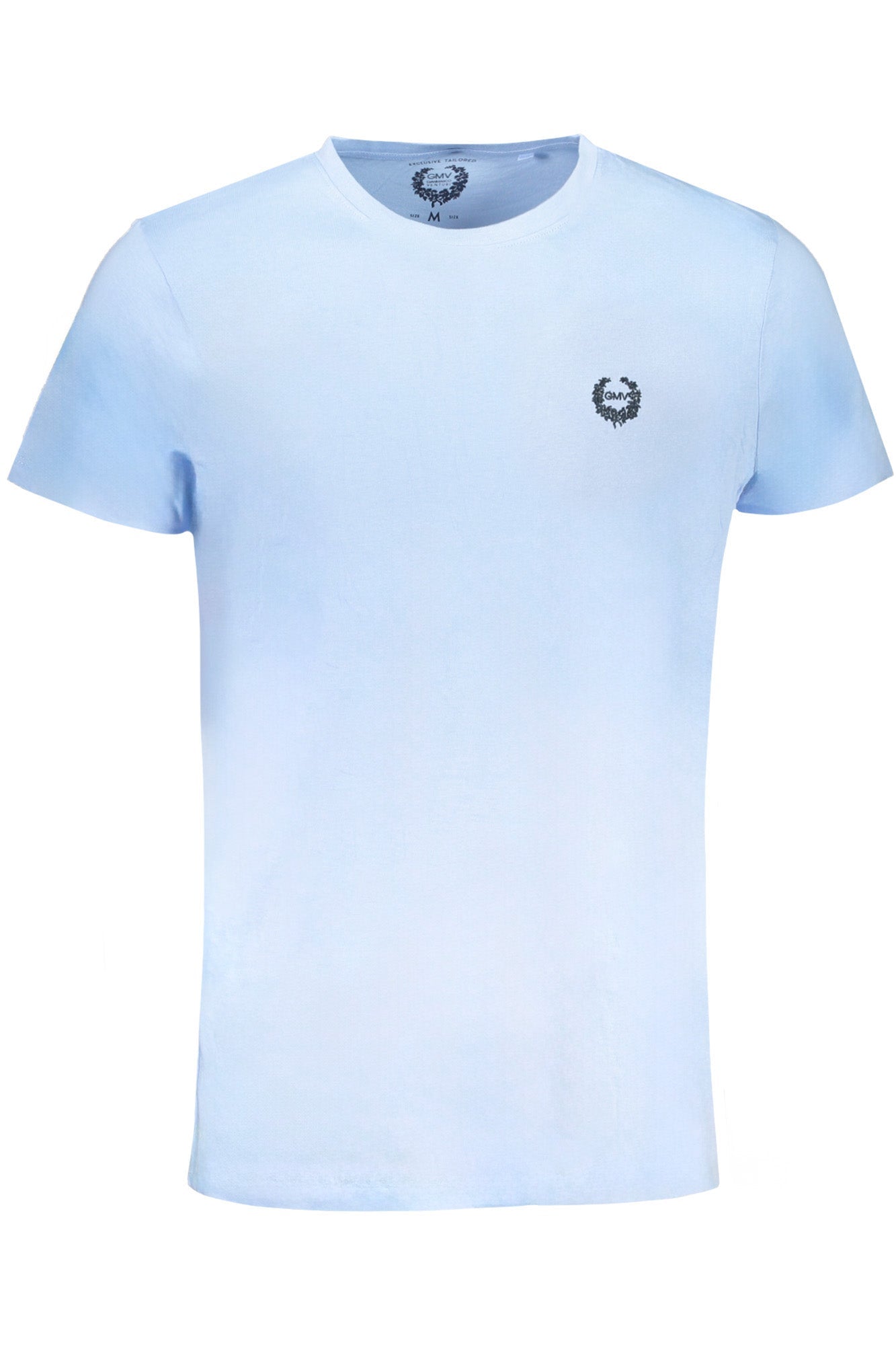 GIAN MARCO VENTURI T-SHIRT MANICHE CORTE UOMO AZZURRO - Grandi Firme Lab