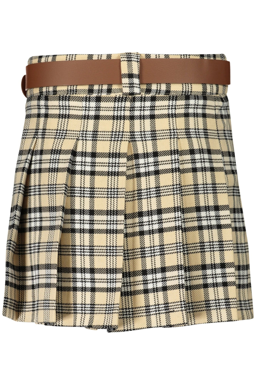 GUESS JEANS GONNA CORTA BAMBINA BEIGE - Grandi Firme Lab