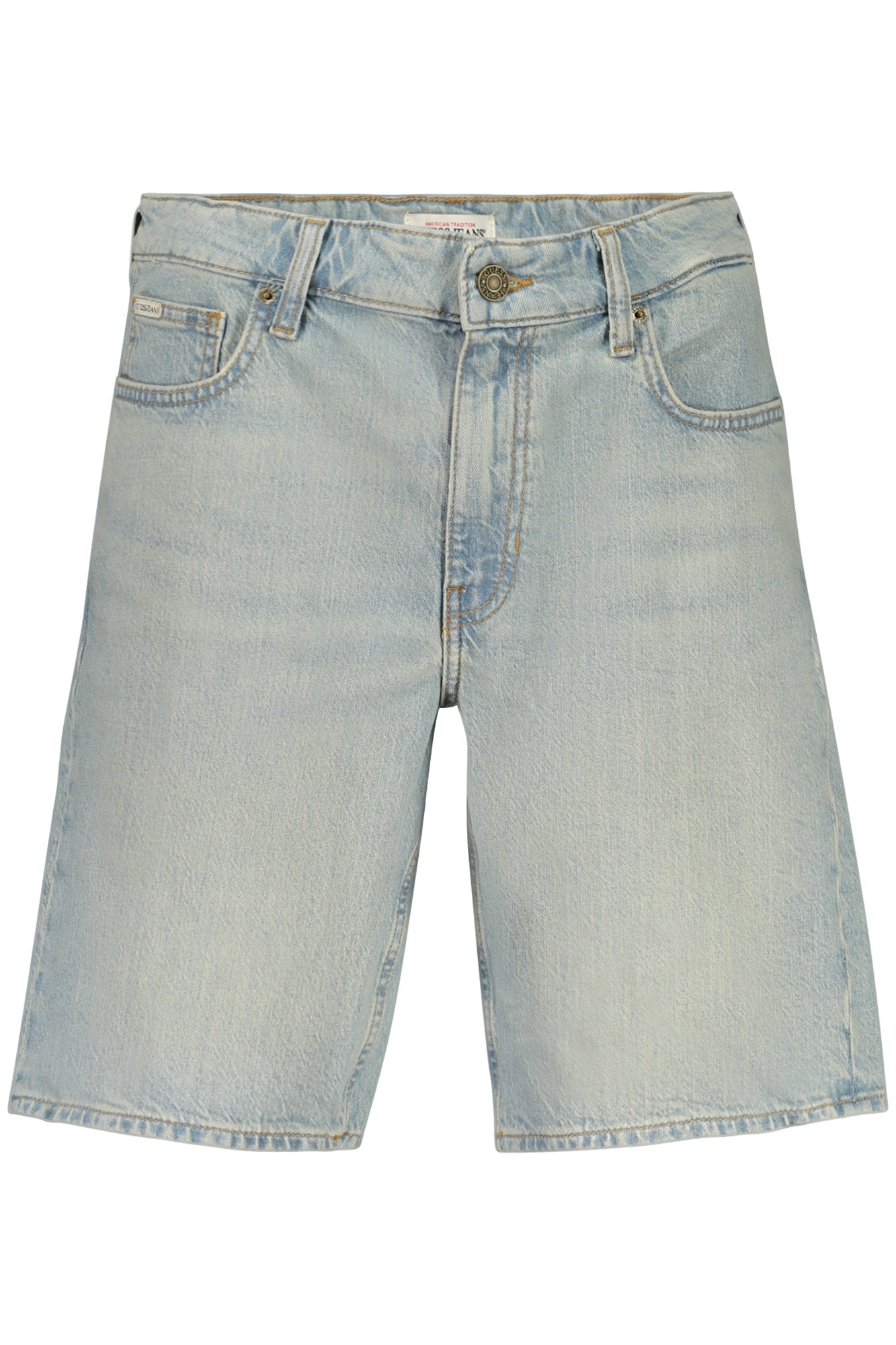 GUESS JEANS JEANS BERMUDA UOMO AZZURRO - Grandi Firme Lab