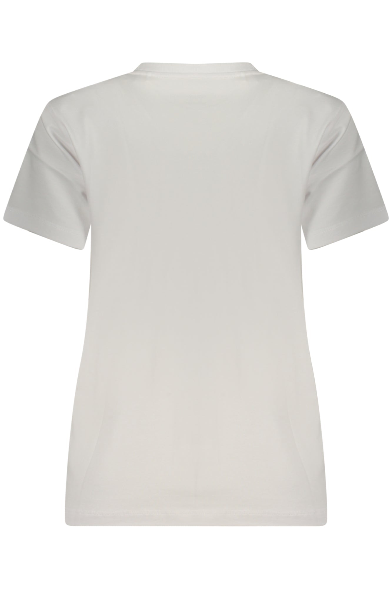 GUESS JEANS T-SHIRT MANICHE CORTE DONNA BIANCO - Grandi Firme Lab