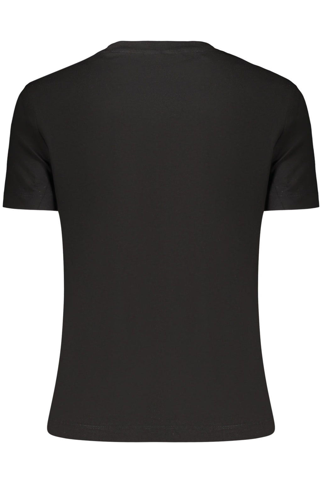 GUESS JEANS T-SHIRT MANICHE CORTE DONNA NERO - Grandi Firme Lab