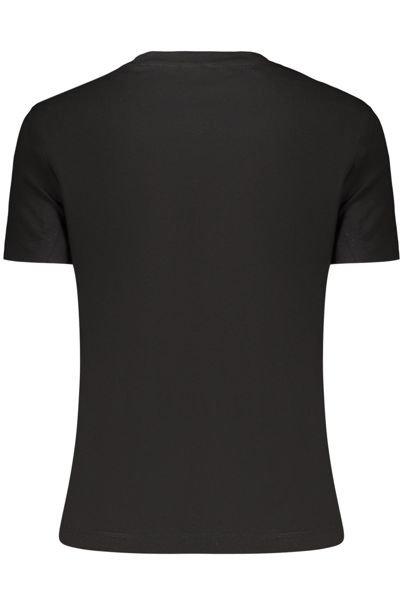 GUESS JEANS T-SHIRT MANICHE CORTE DONNA NERO - Grandi Firme Lab