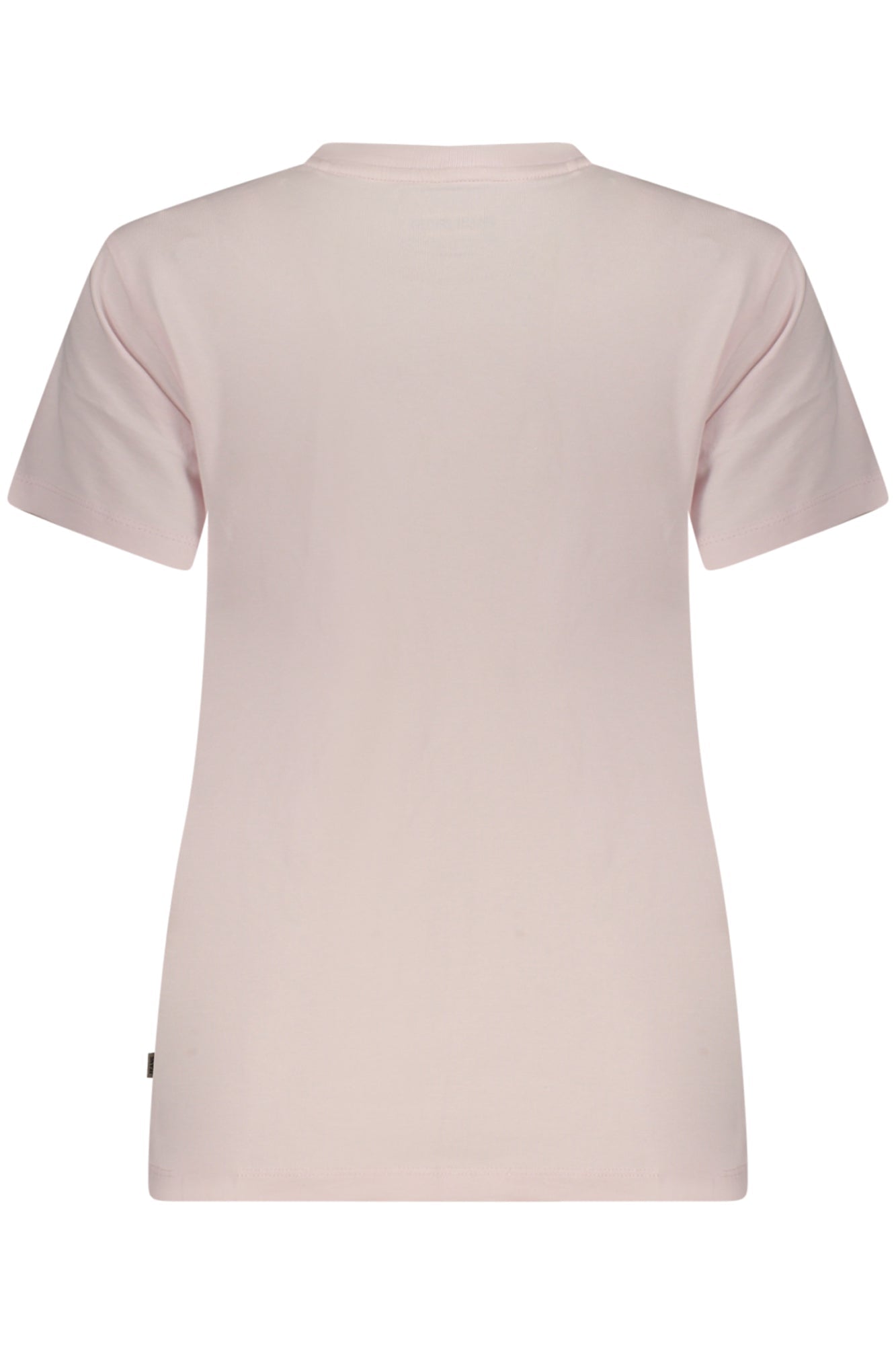 GUESS JEANS T-SHIRT MANICHE CORTE DONNA ROSA - Grandi Firme Lab