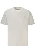 GUESS JEANS T-SHIRT MANICHE CORTE UOMO BIANCO - Grandi Firme Lab
