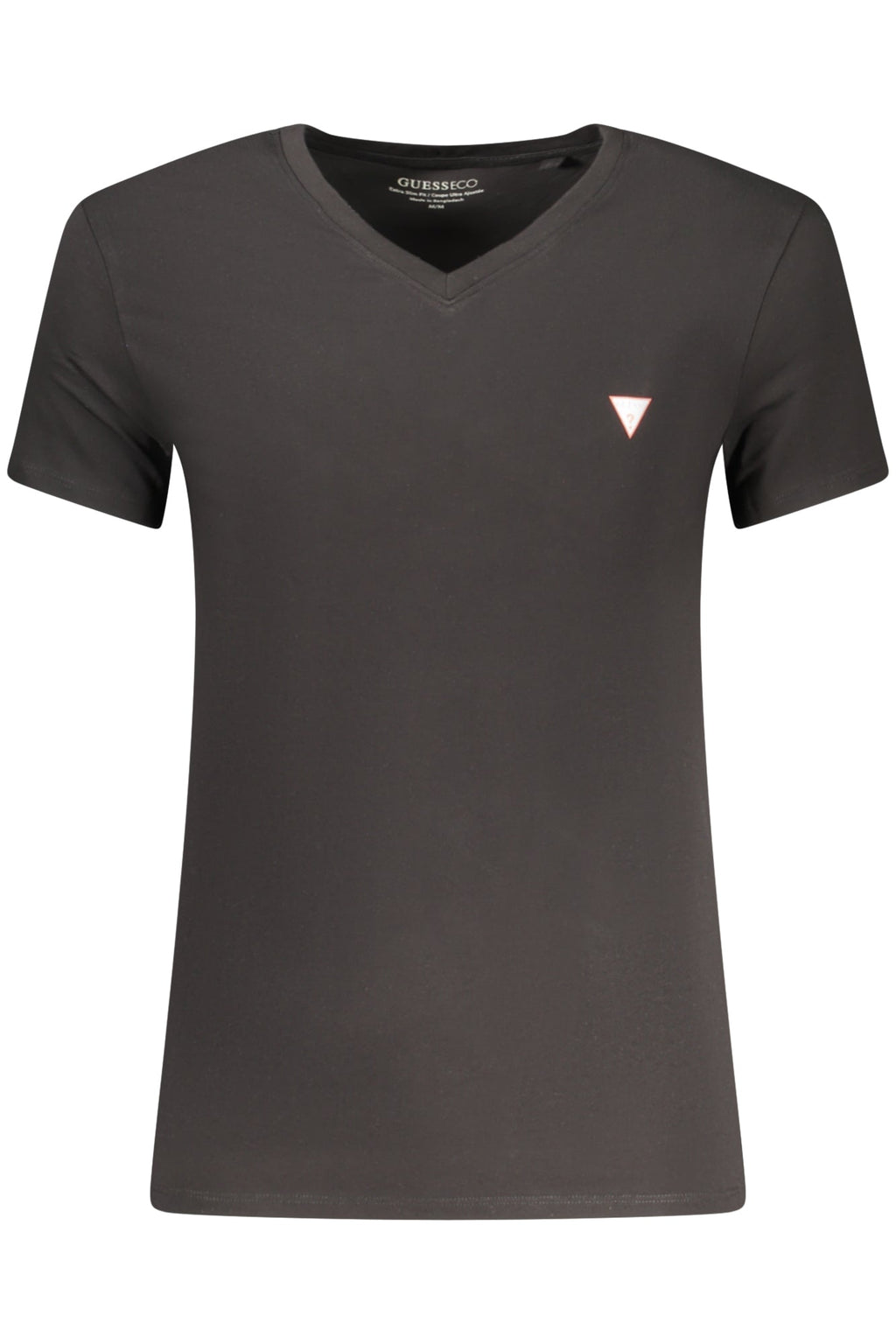 GUESS JEANS T-SHIRT MANICHE CORTE UOMO NERO - Grandi Firme Lab
