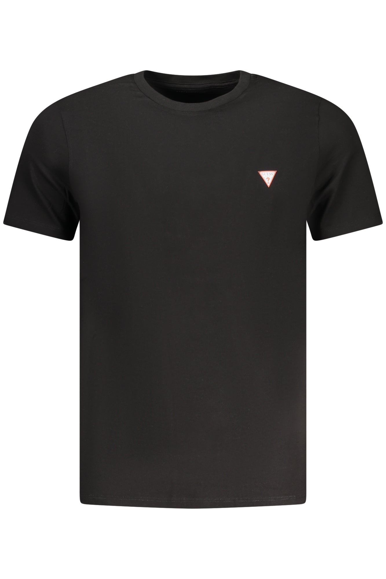 GUESS JEANS T-SHIRT MANICHE CORTE UOMO NERO - Grandi Firme Lab