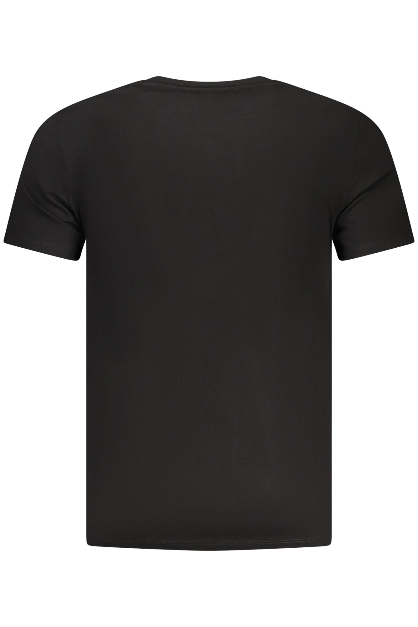 GUESS JEANS T-SHIRT MANICHE CORTE UOMO NERO - Grandi Firme Lab