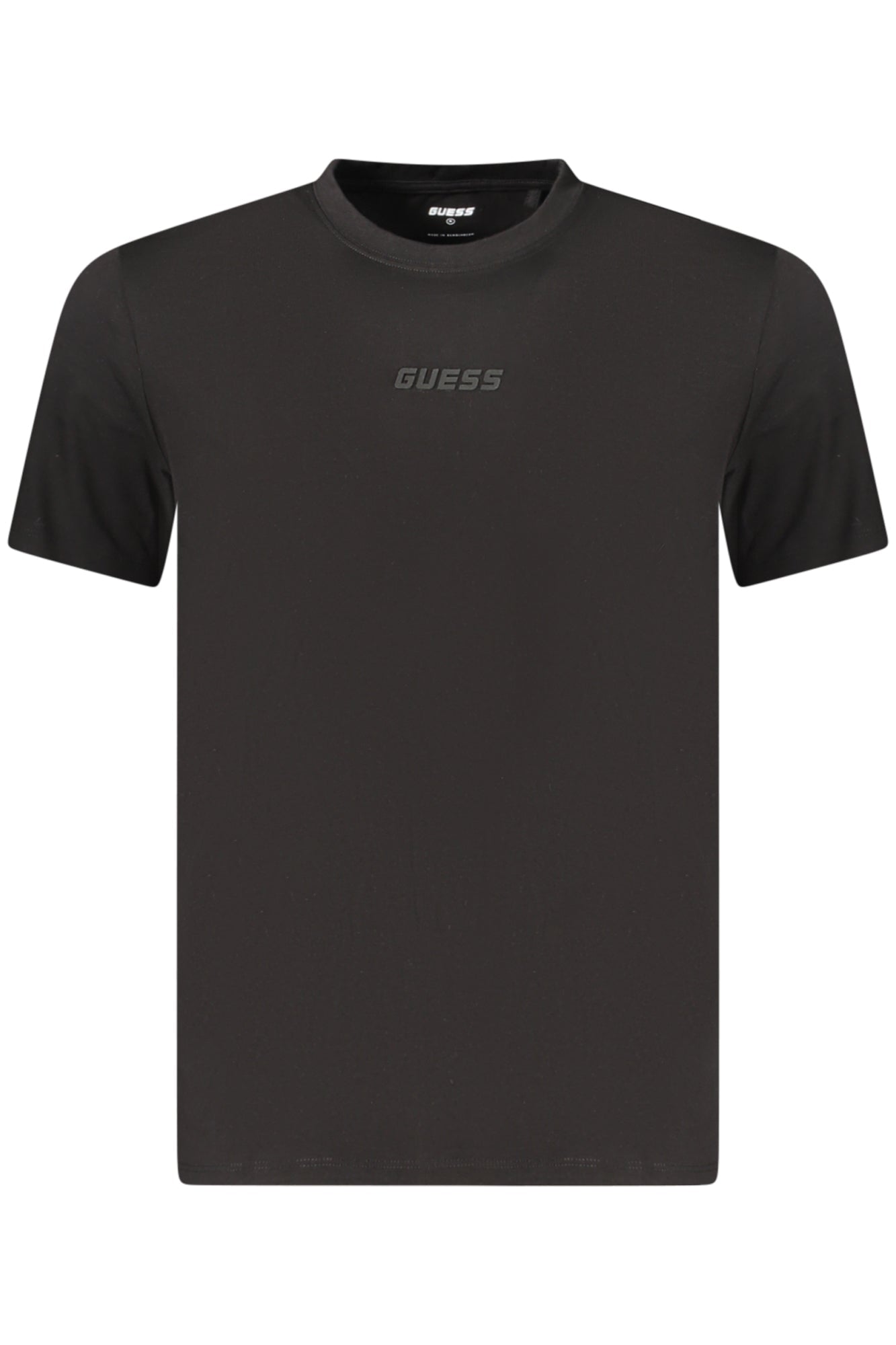 GUESS JEANS T-SHIRT MANICHE CORTE UOMO NERO - Grandi Firme Lab