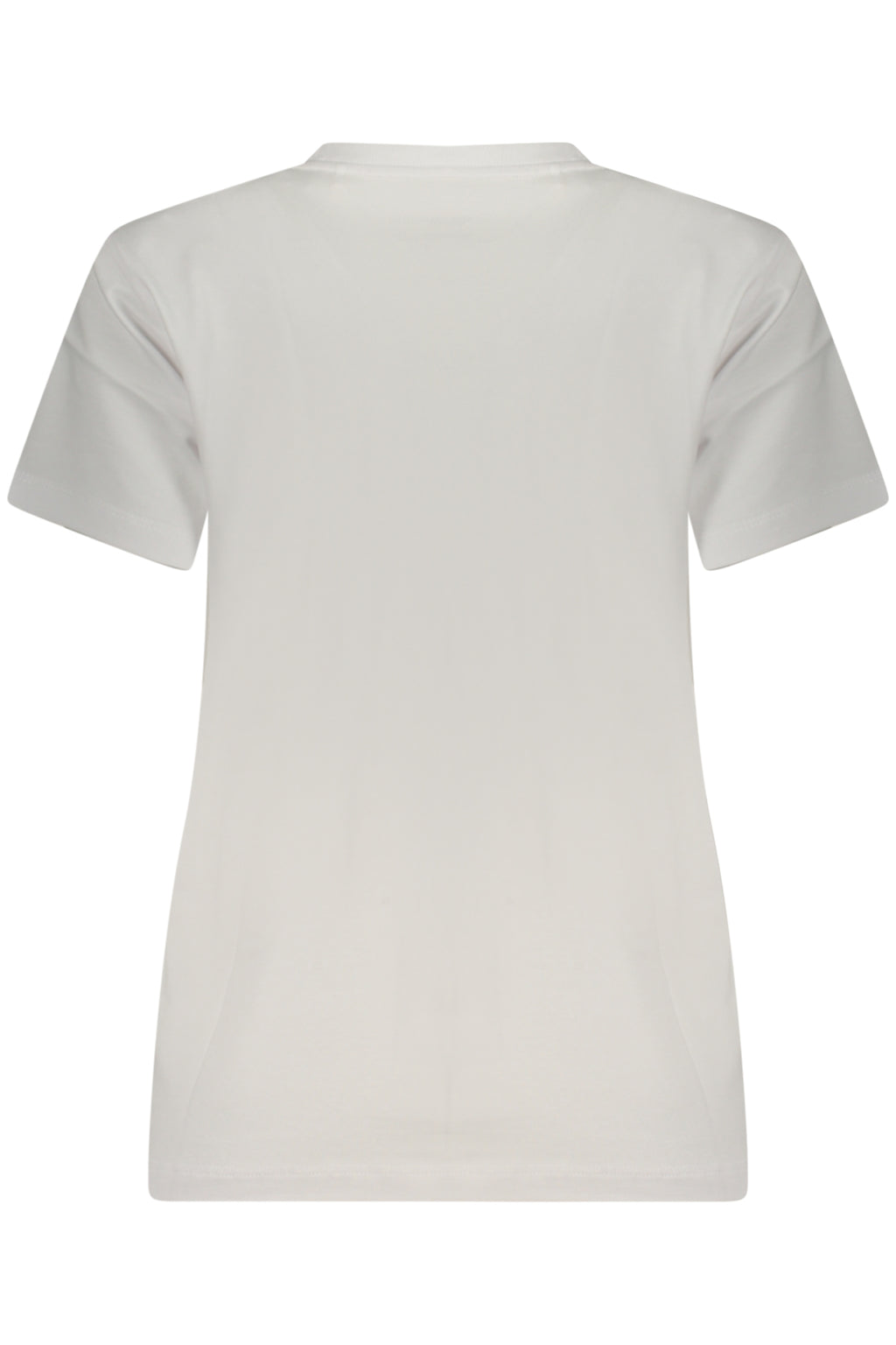 GUESS JEANS T-SHIRT MANICHE CORTE DONNA BIANCO