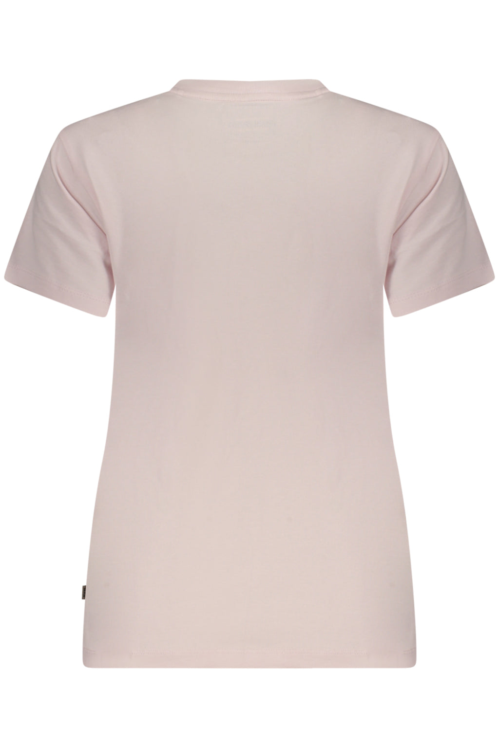 GUESS JEANS T-SHIRT MANICHE CORTE DONNA ROSA