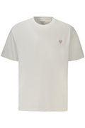 GUESS JEANS T-SHIRT MANICHE CORTE UOMO BIANCO