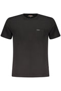 GUESS JEANS T-SHIRT MANICHE CORTE UOMO NERO