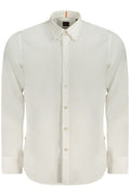 HUGO BOSS CAMICIA MANICHE LUNGHE UOMO BIANCO - Grandi Firme Lab